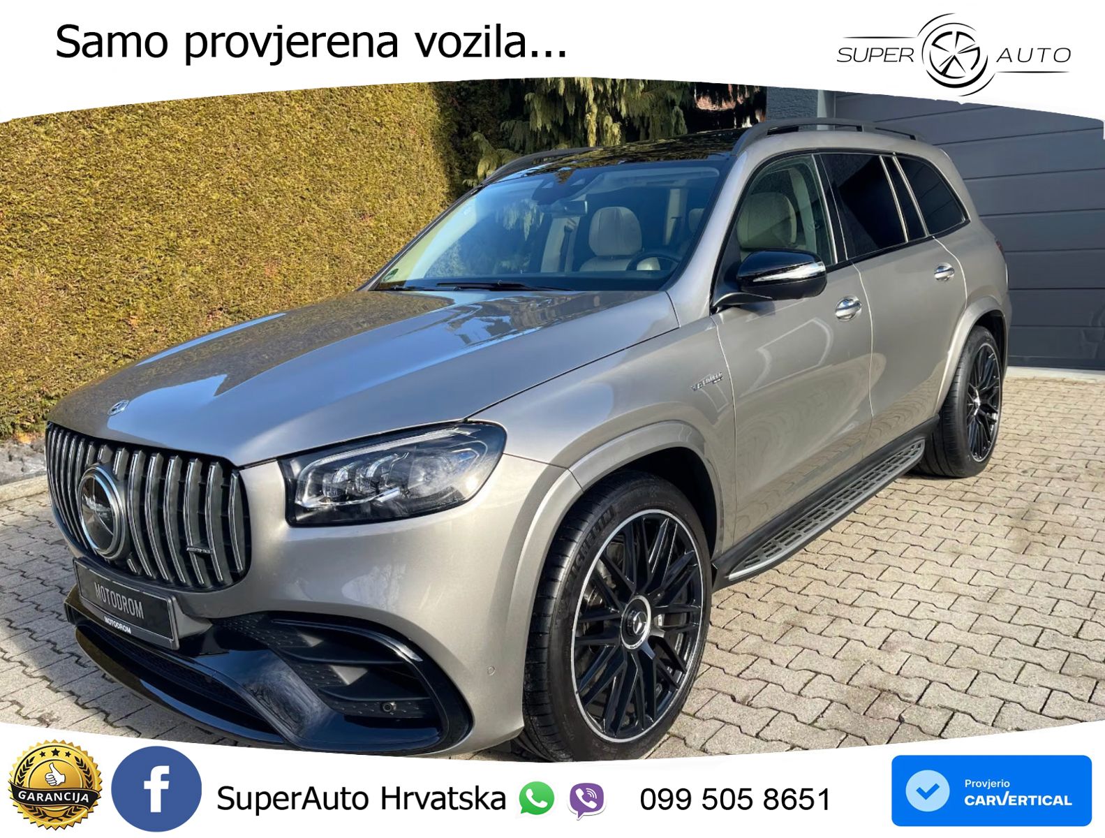 Mercedes-Benz GLS AMG GLS 63 V8 EQ Boost 4MATIC+ TCT ACC+HEAD+4xGR SJED+360+PANO