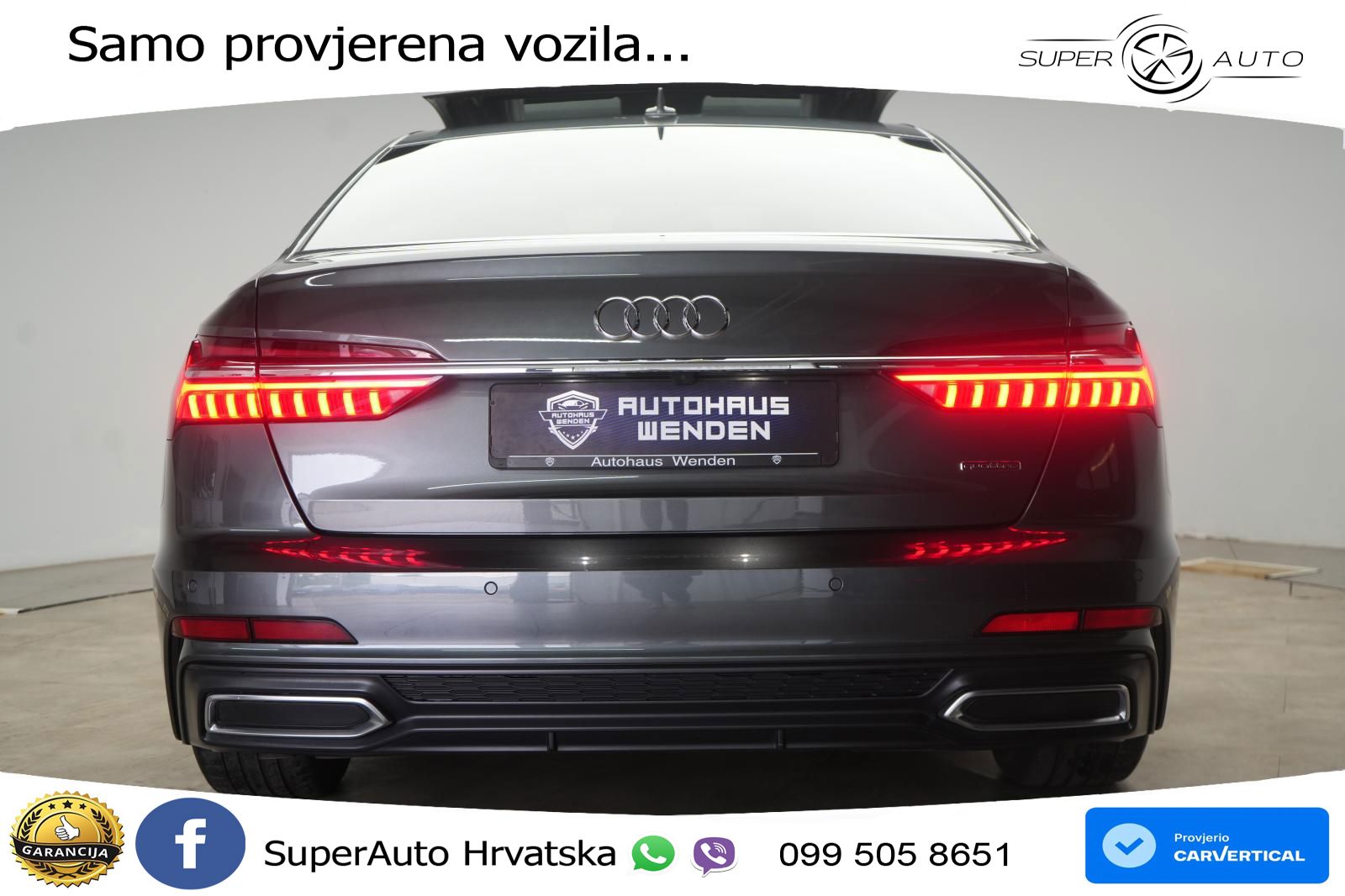 Audi A6 45 TDI V6 (231 KS) quattro Tiptronic S line LED+GR SJED+ACC