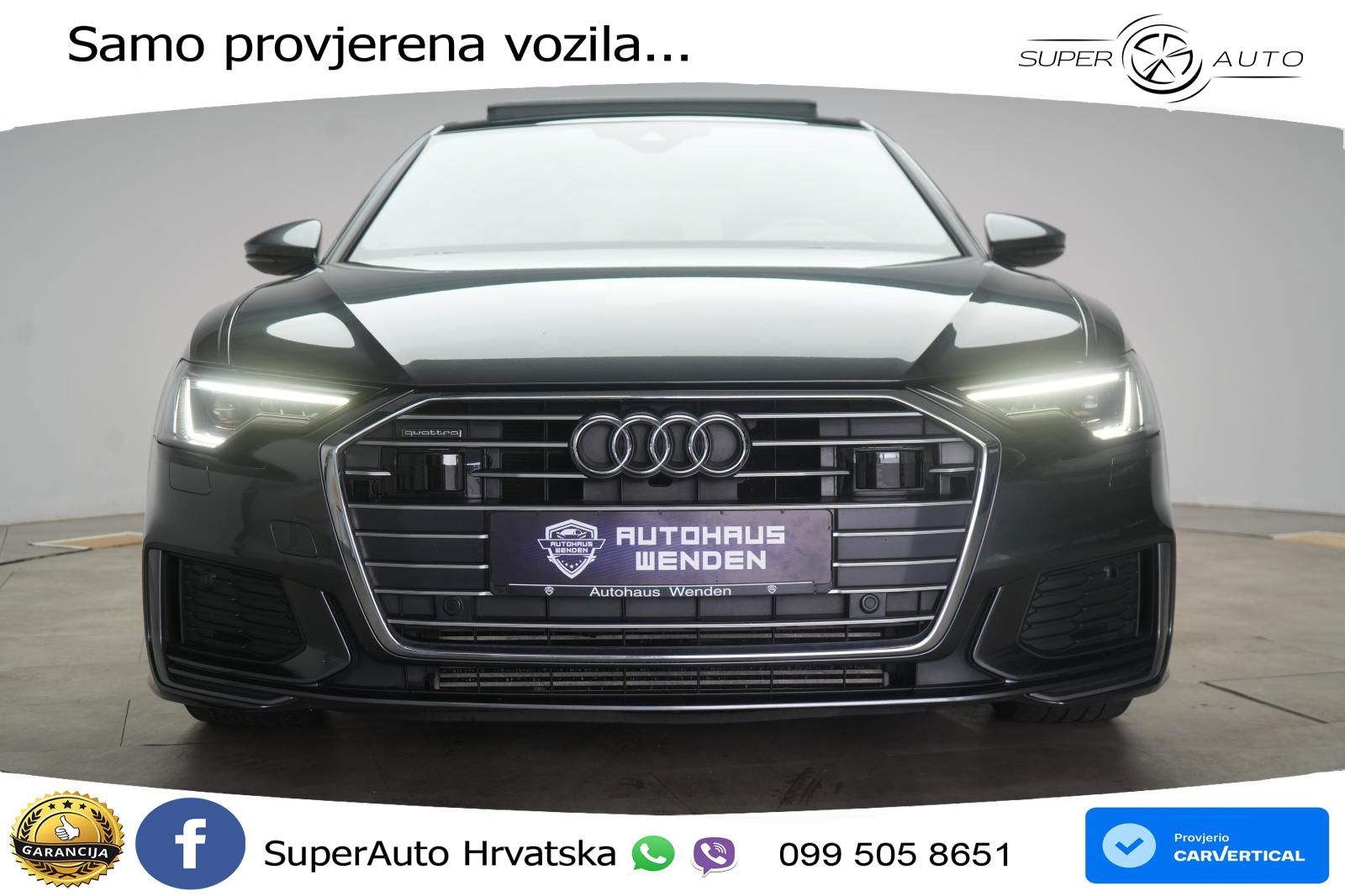 Audi A6 45 TDI V6 (231 KS) quattro Tiptronic S line LED+GR SJED+ACC