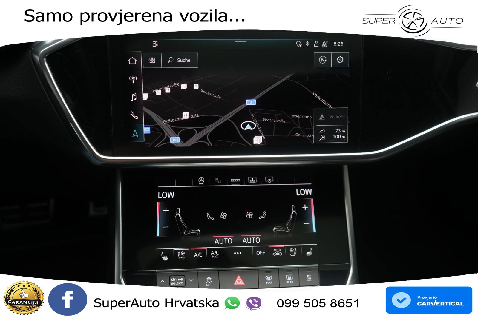 Audi A6 45 TDI V6 (231 KS) quattro Tiptronic S line LED+GR SJED+ACC