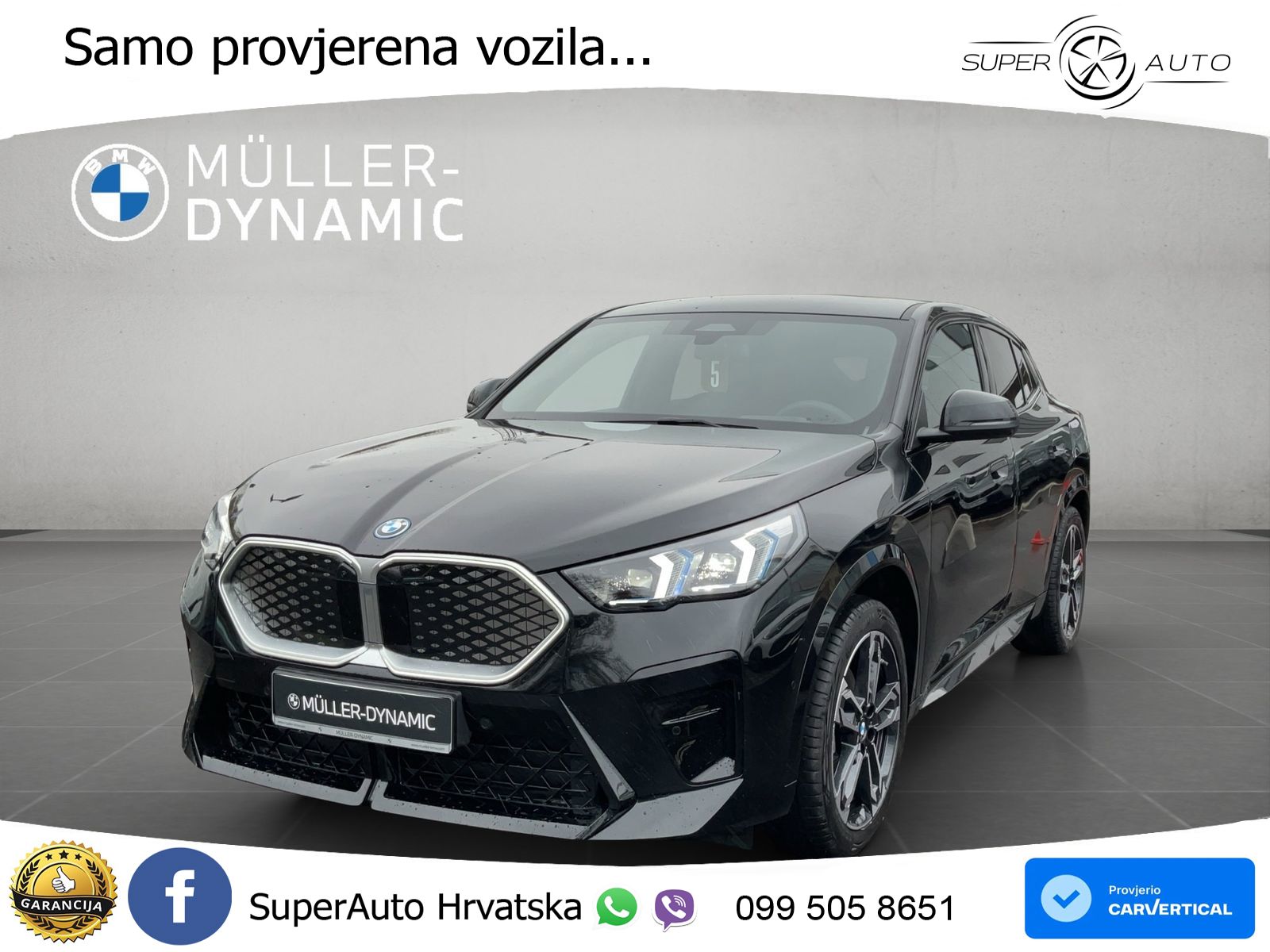 BMW iX2 66.5 kWh (313 KS) xDrive30