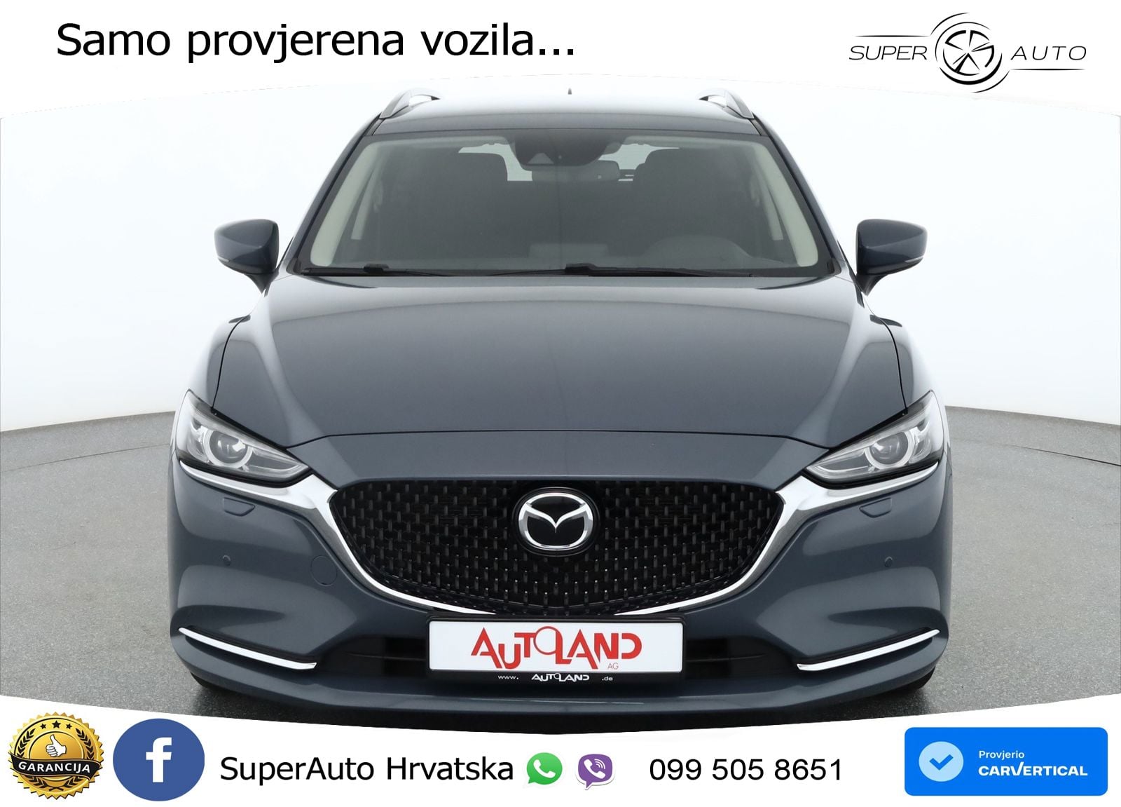 Mazda 6 Sport Combi 2.0 SKYACTIV-G (165 KS) SKYACTIV-Drive LED+GR SJED+ACC