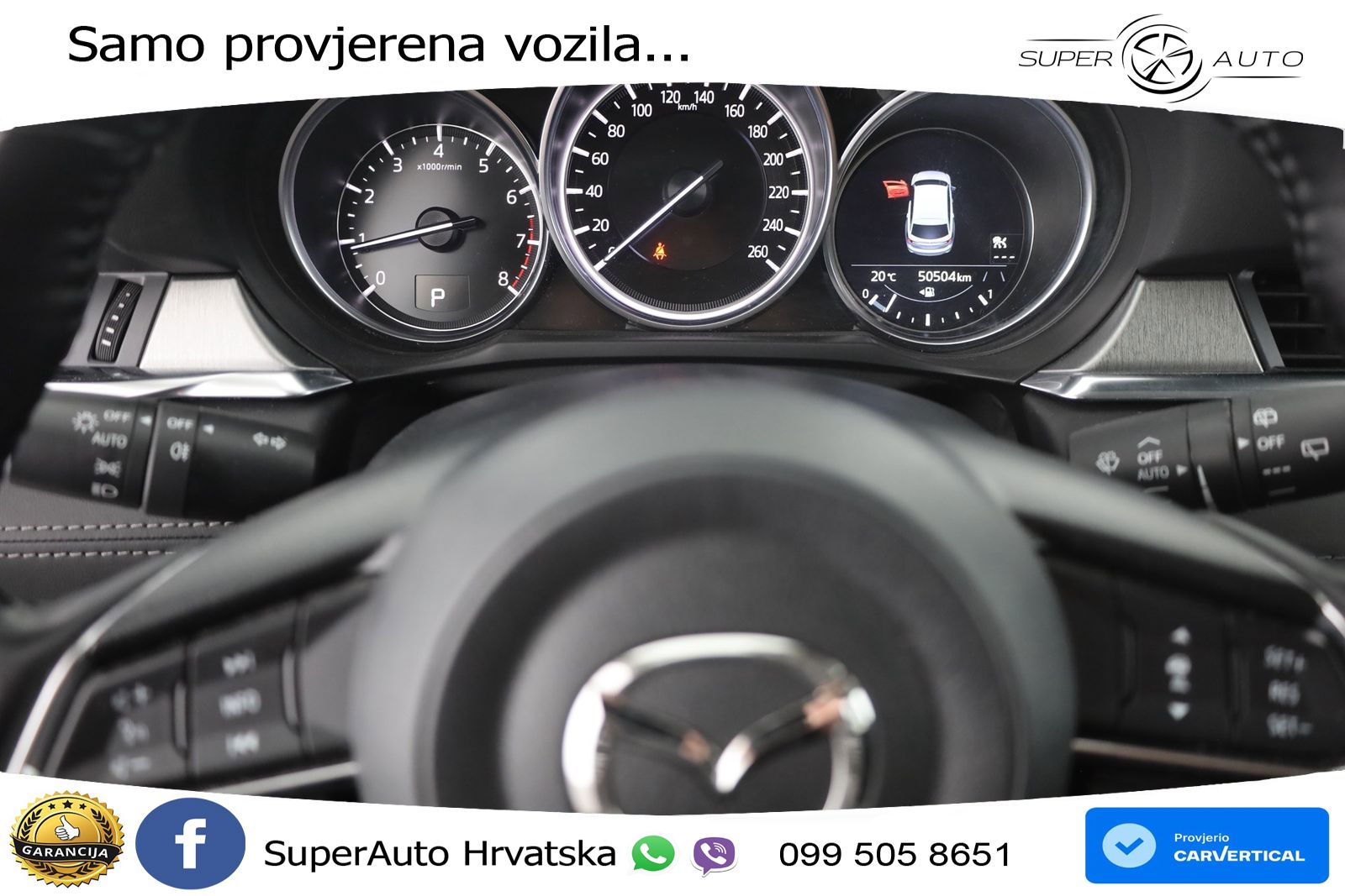 Mazda 6 Sport Combi 2.0 SKYACTIV-G (165 KS) SKYACTIV-Drive LED+GR SJED+ACC