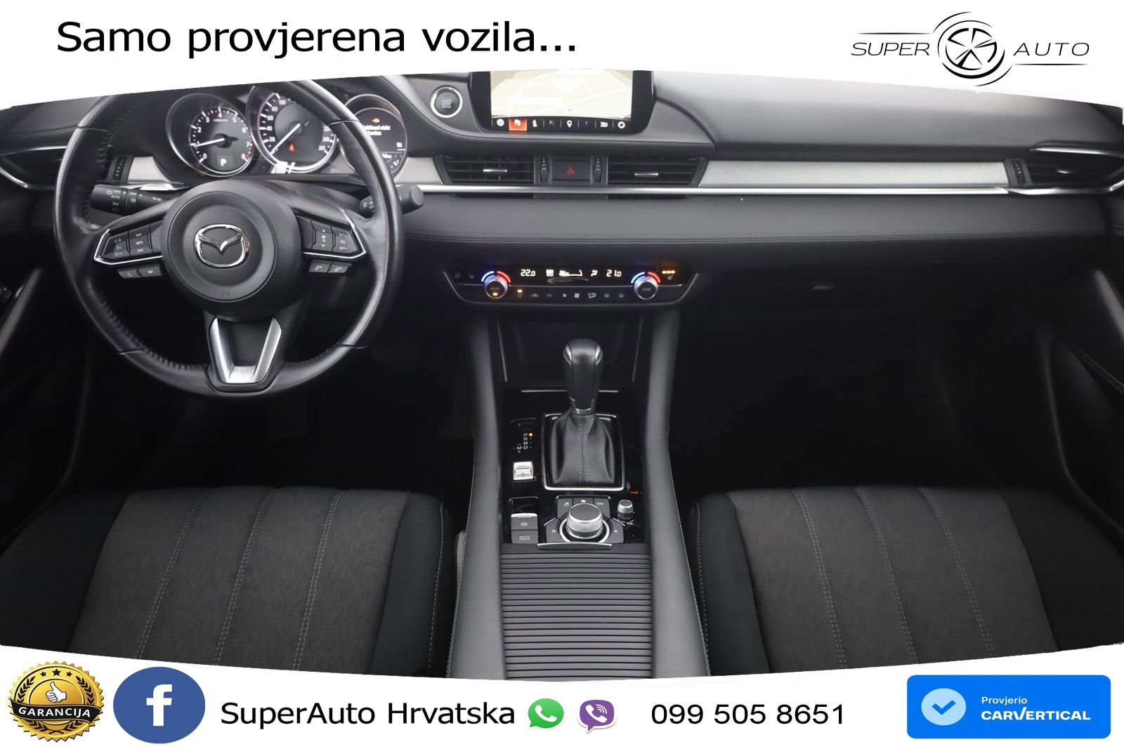 Mazda 6 Sport Combi 2.0 SKYACTIV-G (165 KS) SKYACTIV-Drive LED+GR SJED+ACC