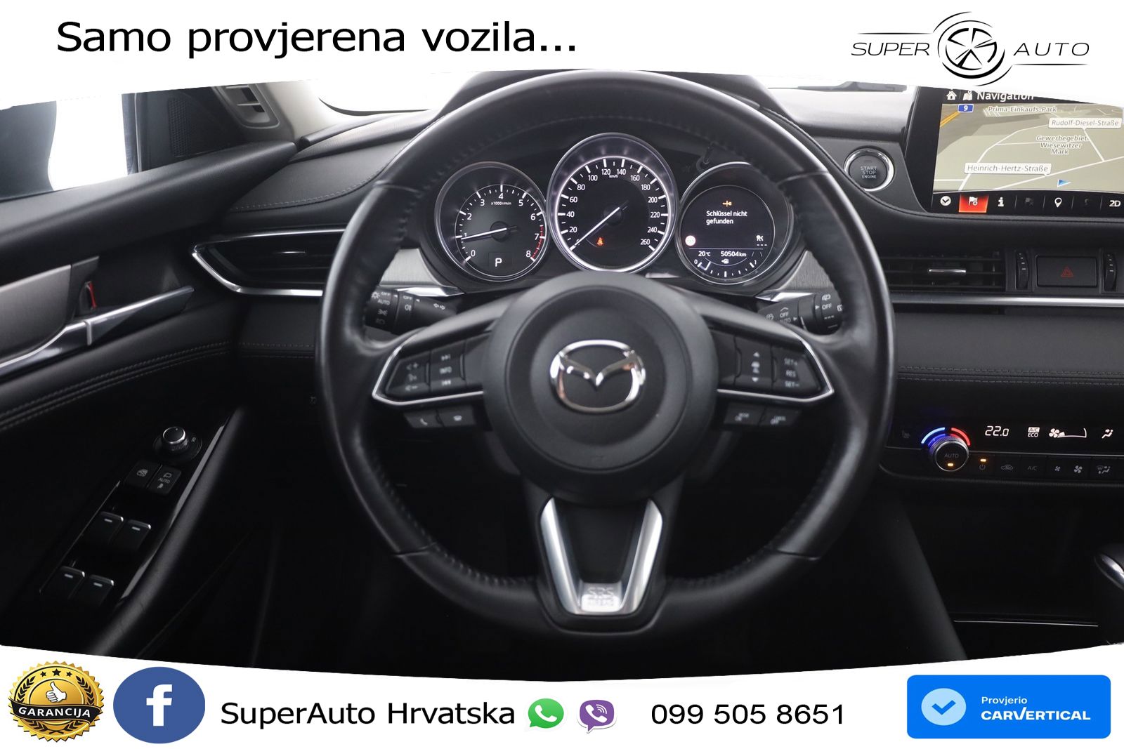 Mazda 6 Sport Combi 2.0 SKYACTIV-G (165 KS) SKYACTIV-Drive LED+GR SJED+ACC