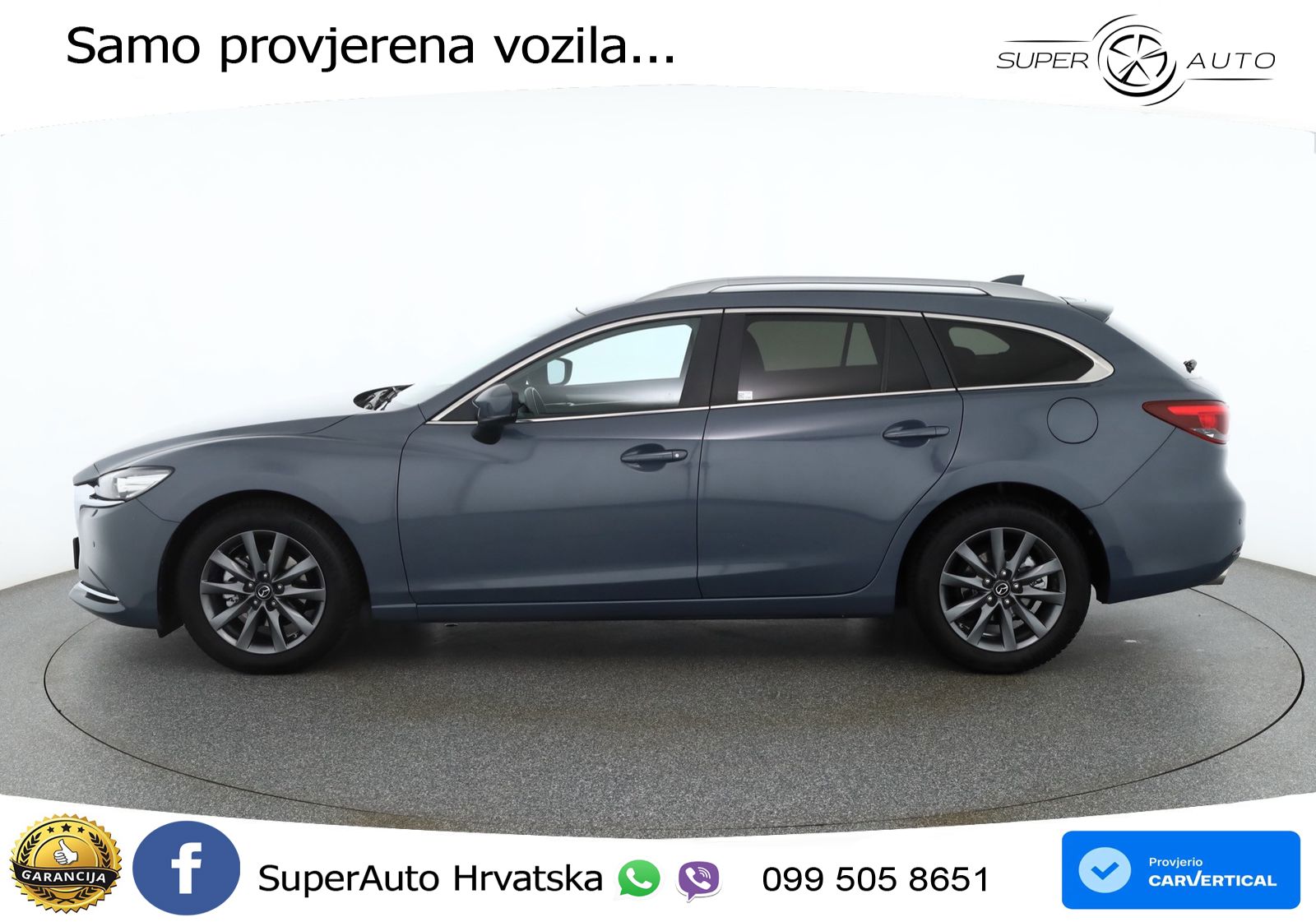 Mazda 6 Sport Combi 2.0 SKYACTIV-G (165 KS) SKYACTIV-Drive LED+GR SJED+ACC