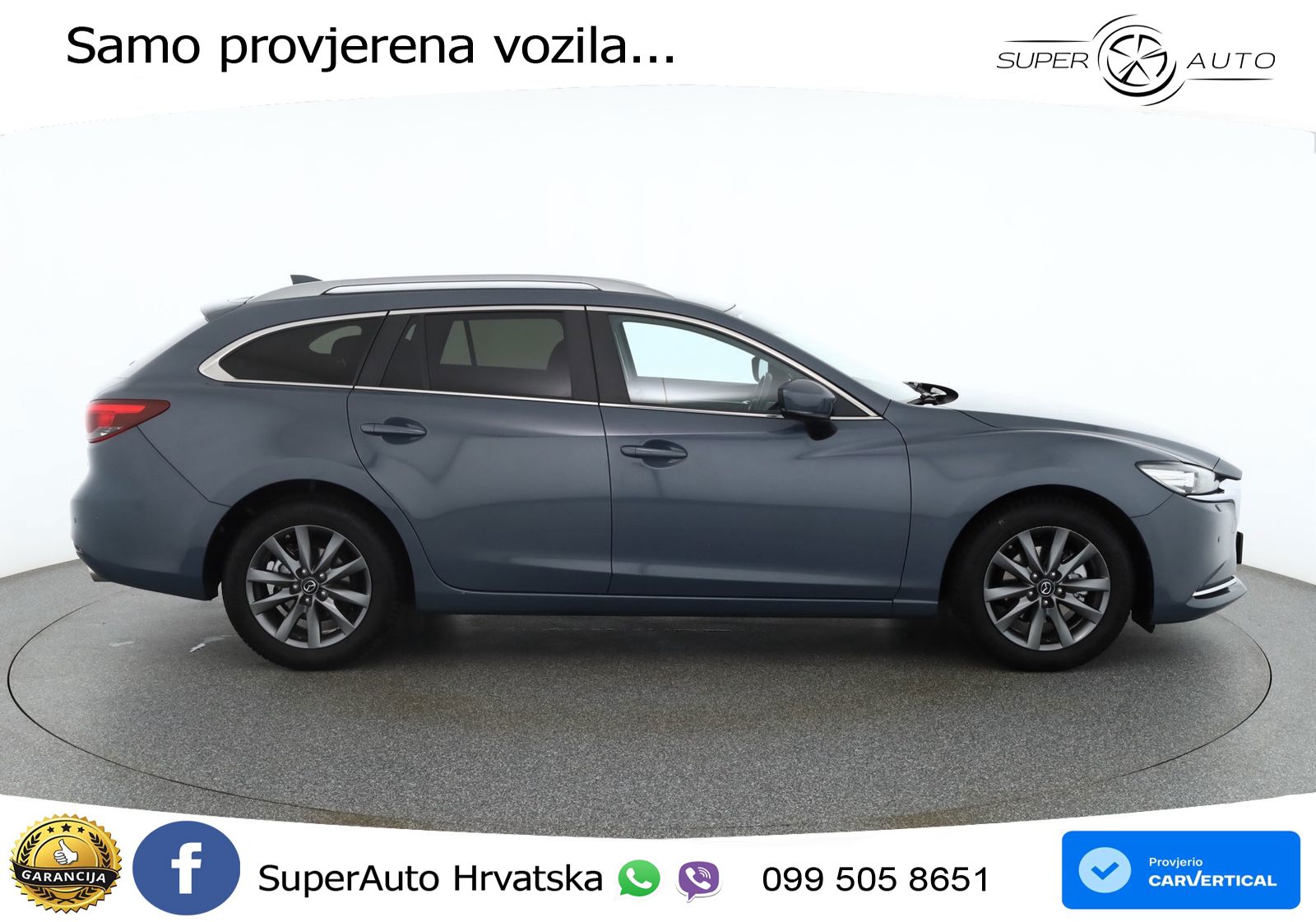 Mazda 6 Sport Combi 2.0 SKYACTIV-G (165 KS) SKYACTIV-Drive LED+GR SJED+ACC