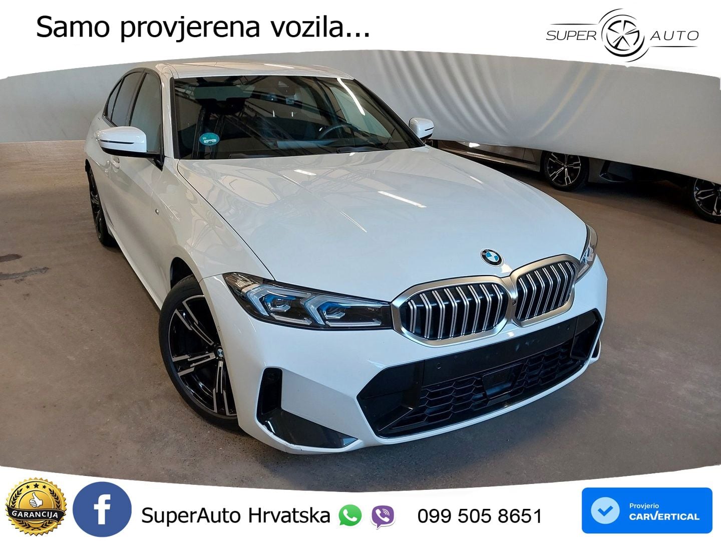 BMW 320d (190 KS) Steptronic M Sport LED+GR SJED+ACC