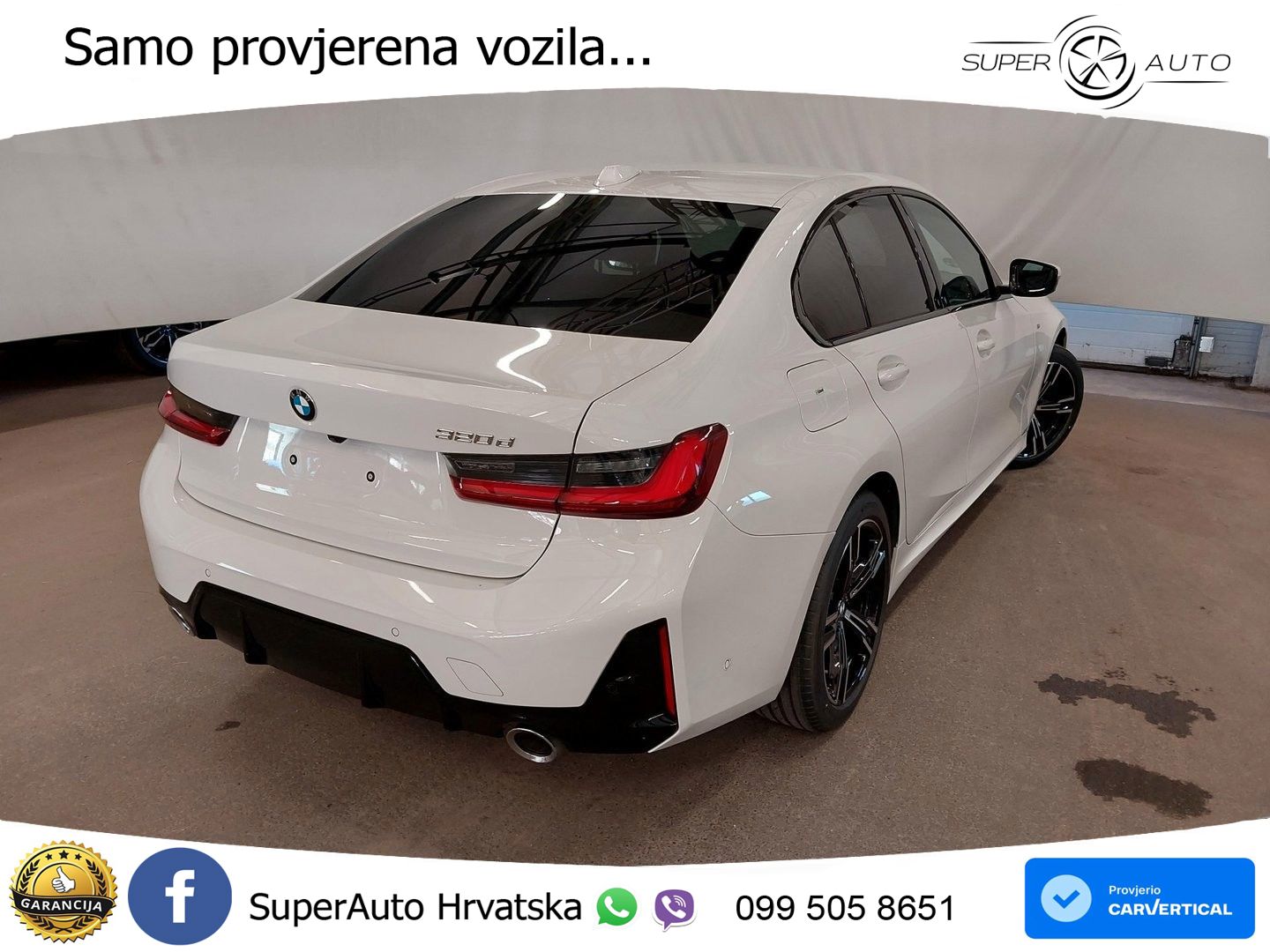 BMW 320d (190 KS) Steptronic M Sport LED+GR SJED+ACC