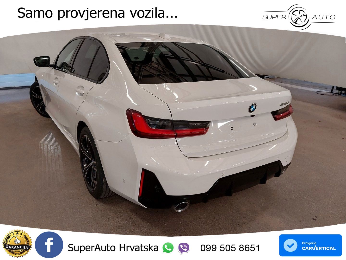 BMW 320d (190 KS) Steptronic M Sport LED+GR SJED+ACC