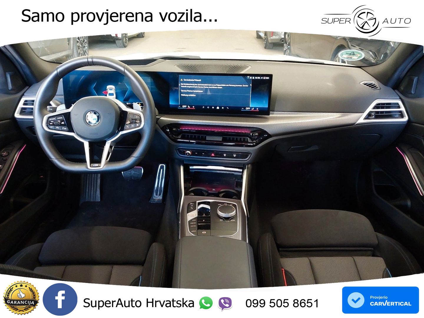 BMW 320d (190 KS) Steptronic M Sport LED+GR SJED+ACC