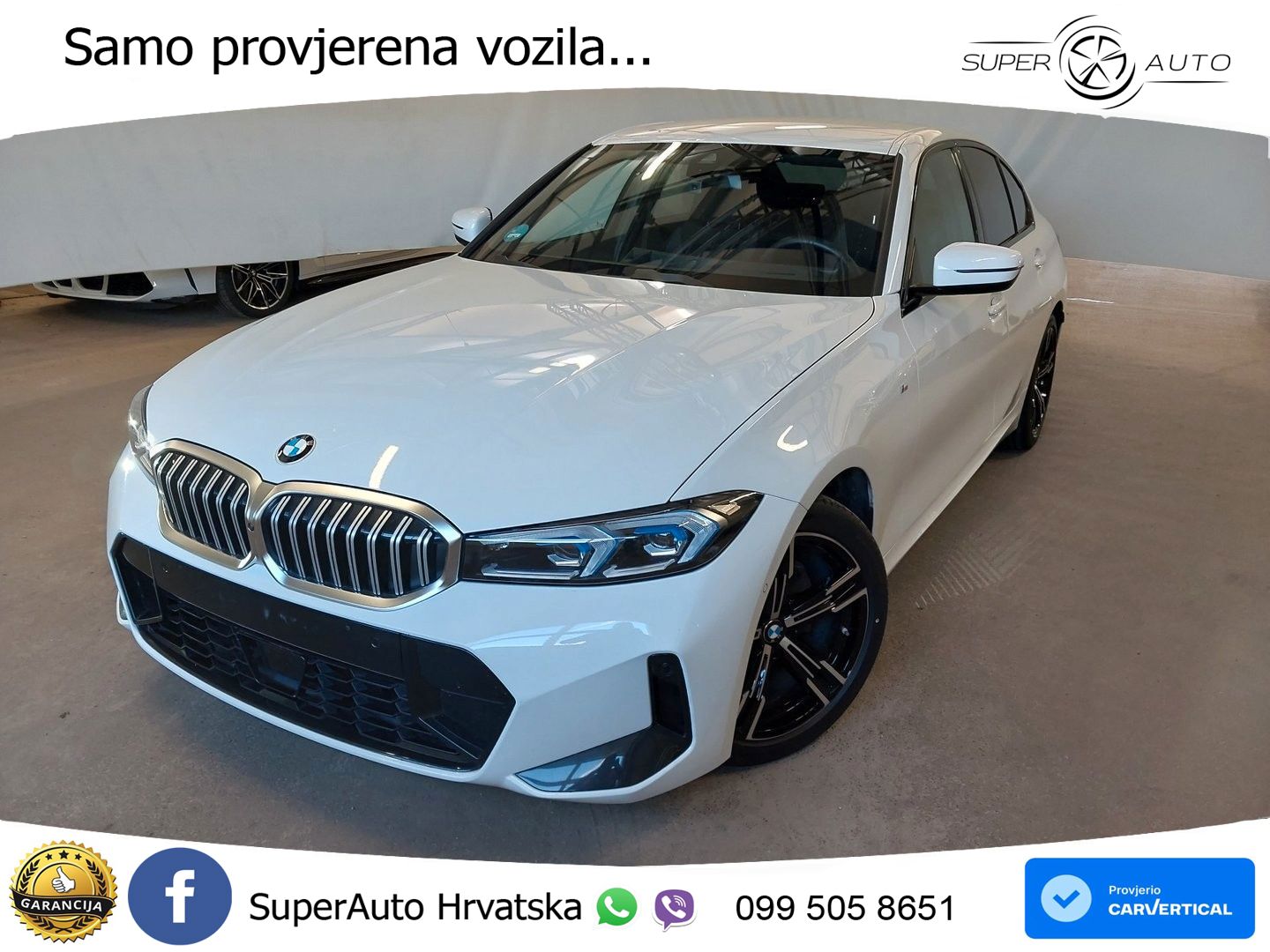 BMW 320d (190 KS) Steptronic M Sport LED+GR SJED+ACC