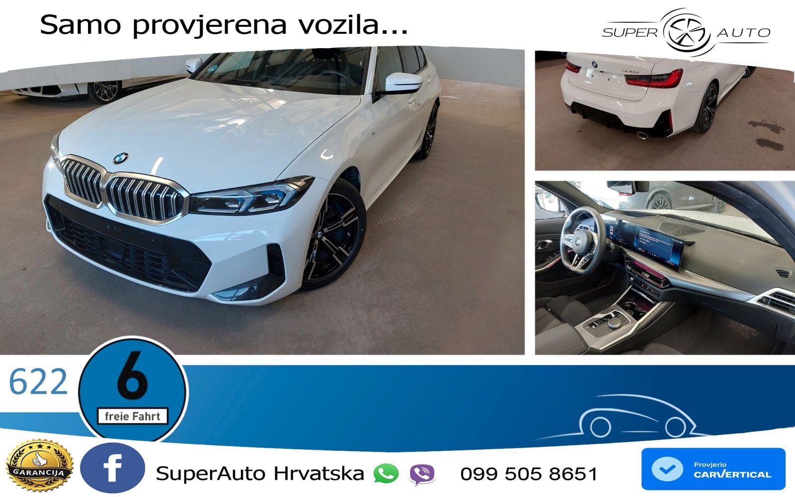 BMW 320d (190 KS) Steptronic M Sport LED+GR SJED+ACC