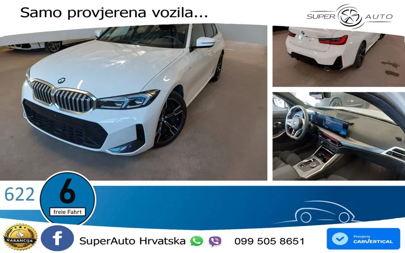 BMW 320d (190 KS) Steptronic M Sport LED+GR SJED+ACC
