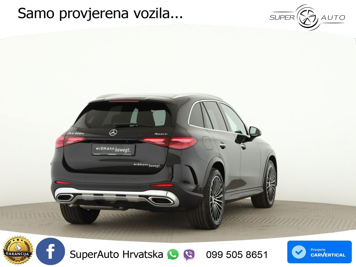 Mercedes GLC 220d (197 KS) 4MATIC 9G-TRONIC AMG LED+GR SJED+ACC