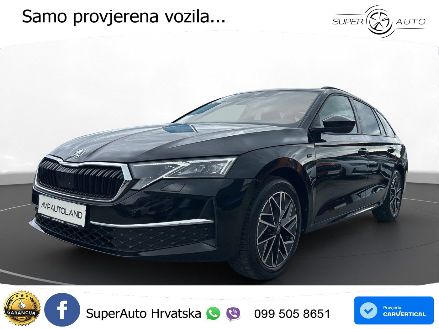 Škoda Octavia Combi 2.0 TDI (150 KS) DSG LED+GR SJED+ACC