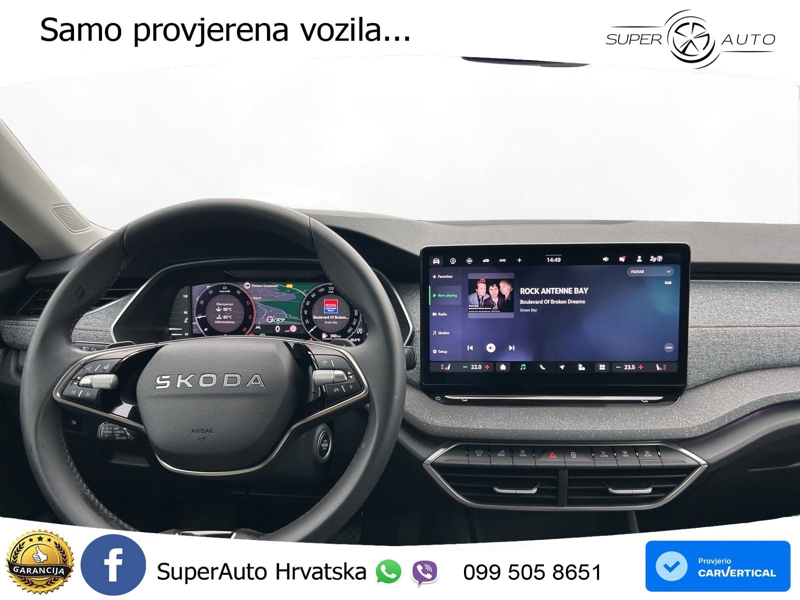 Škoda Octavia Combi 2.0 TDI (150 KS) DSG LED+GR SJED+ACC