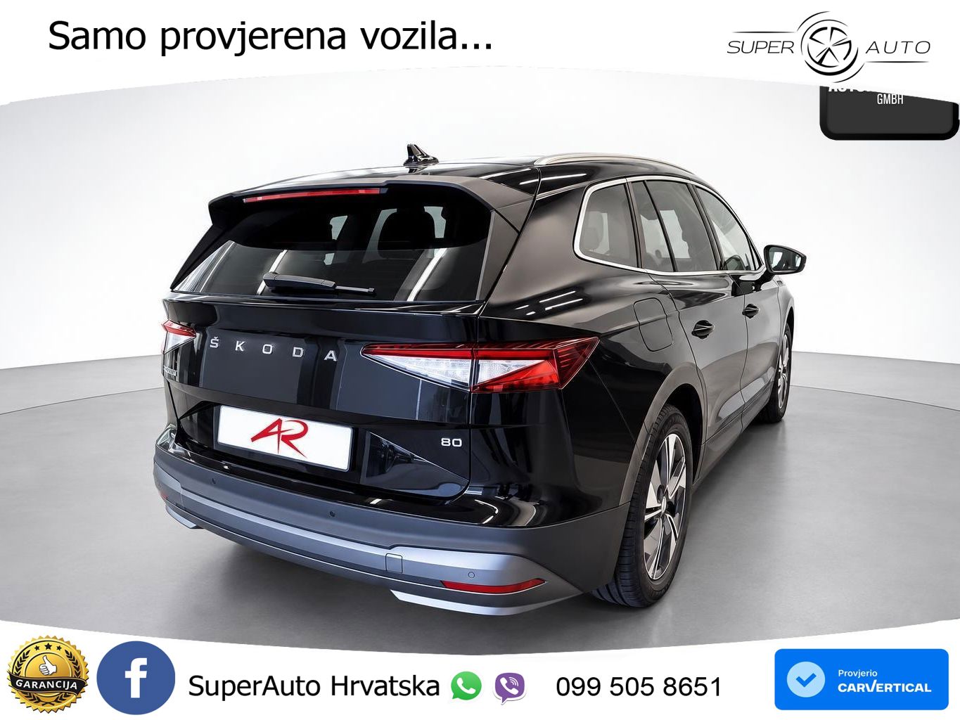 Škoda Enyaq iV 80 82 kWh (204 KS) Suite LED+GR SJED+ACC