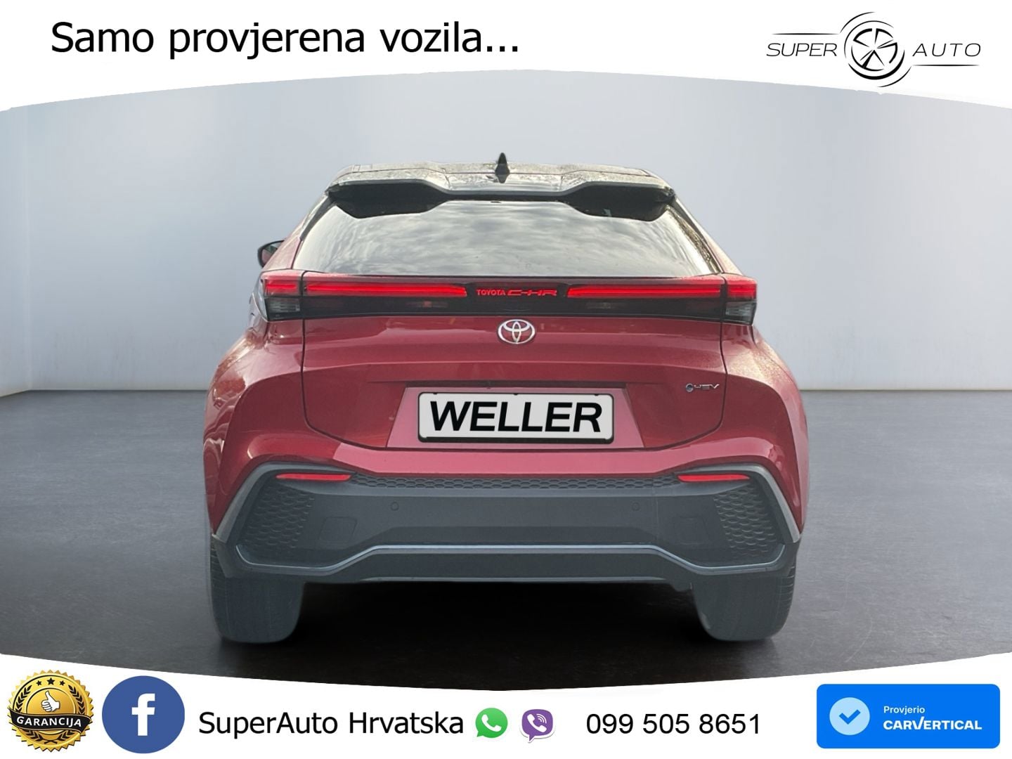 Toyota C-HR 1.8 (140 KS) Hybrid e-CVT Teamplayer LED+GR SJED+ACC