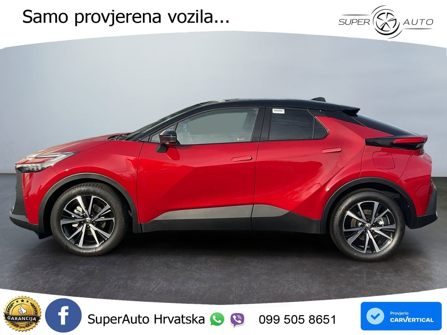 Toyota C-HR 1.8 (140 KS) Hybrid e-CVT Teamplayer LED+GR SJED+ACC