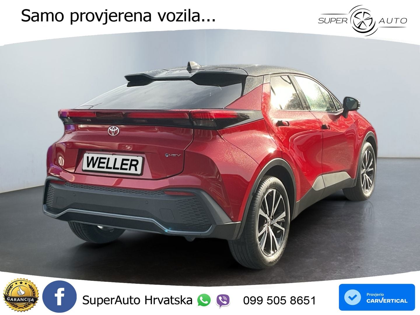 Toyota C-HR 1.8 (140 KS) Hybrid e-CVT Teamplayer LED+GR SJED+ACC