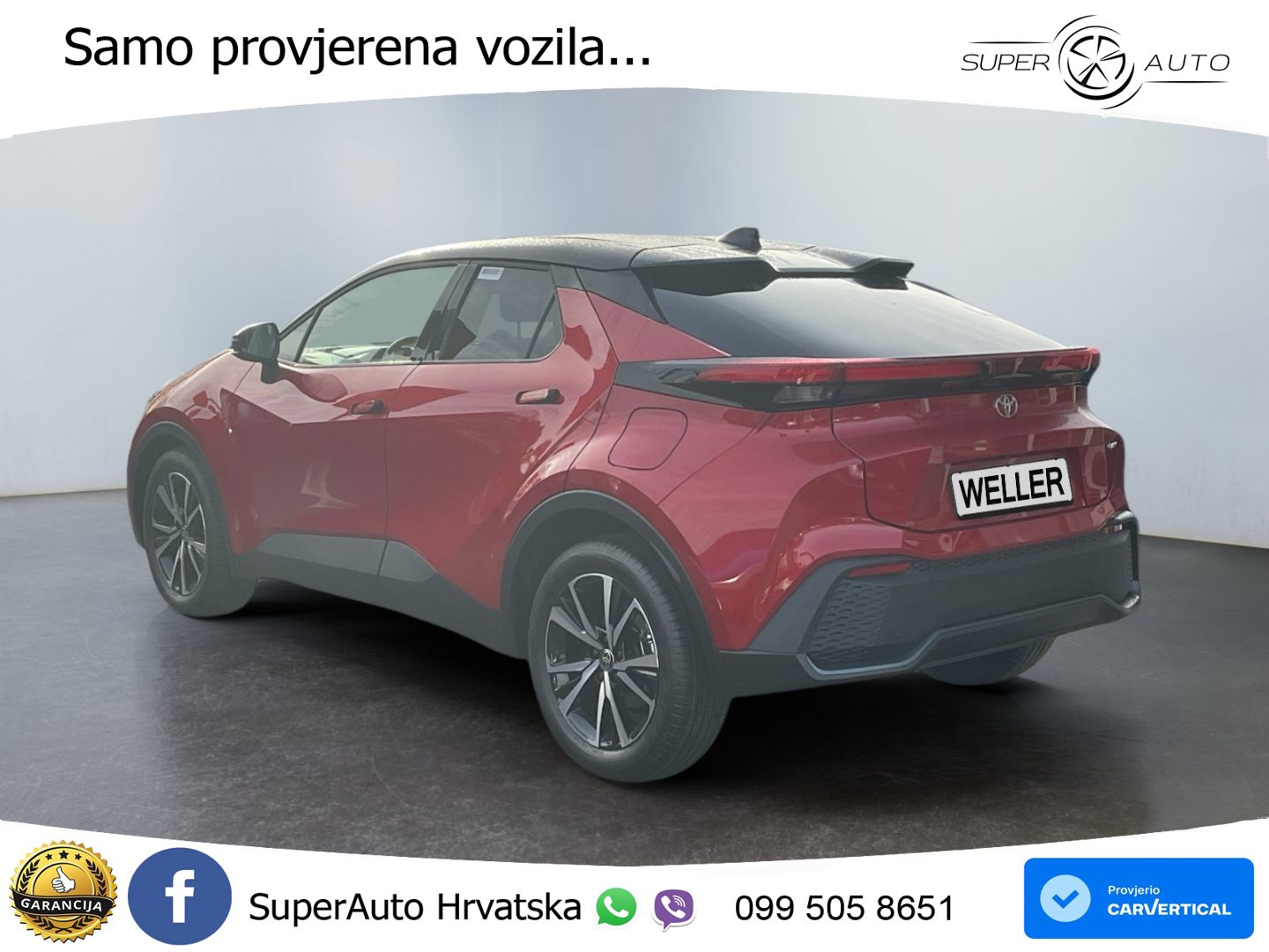 Toyota C-HR 1.8 (140 KS) Hybrid e-CVT Teamplayer LED+GR SJED+ACC