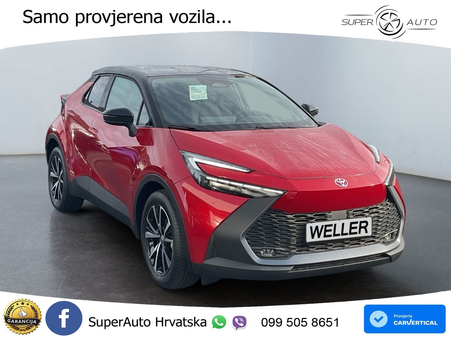 Toyota C-HR 1.8 (140 KS) Hybrid e-CVT Teamplayer LED+GR SJED+ACC