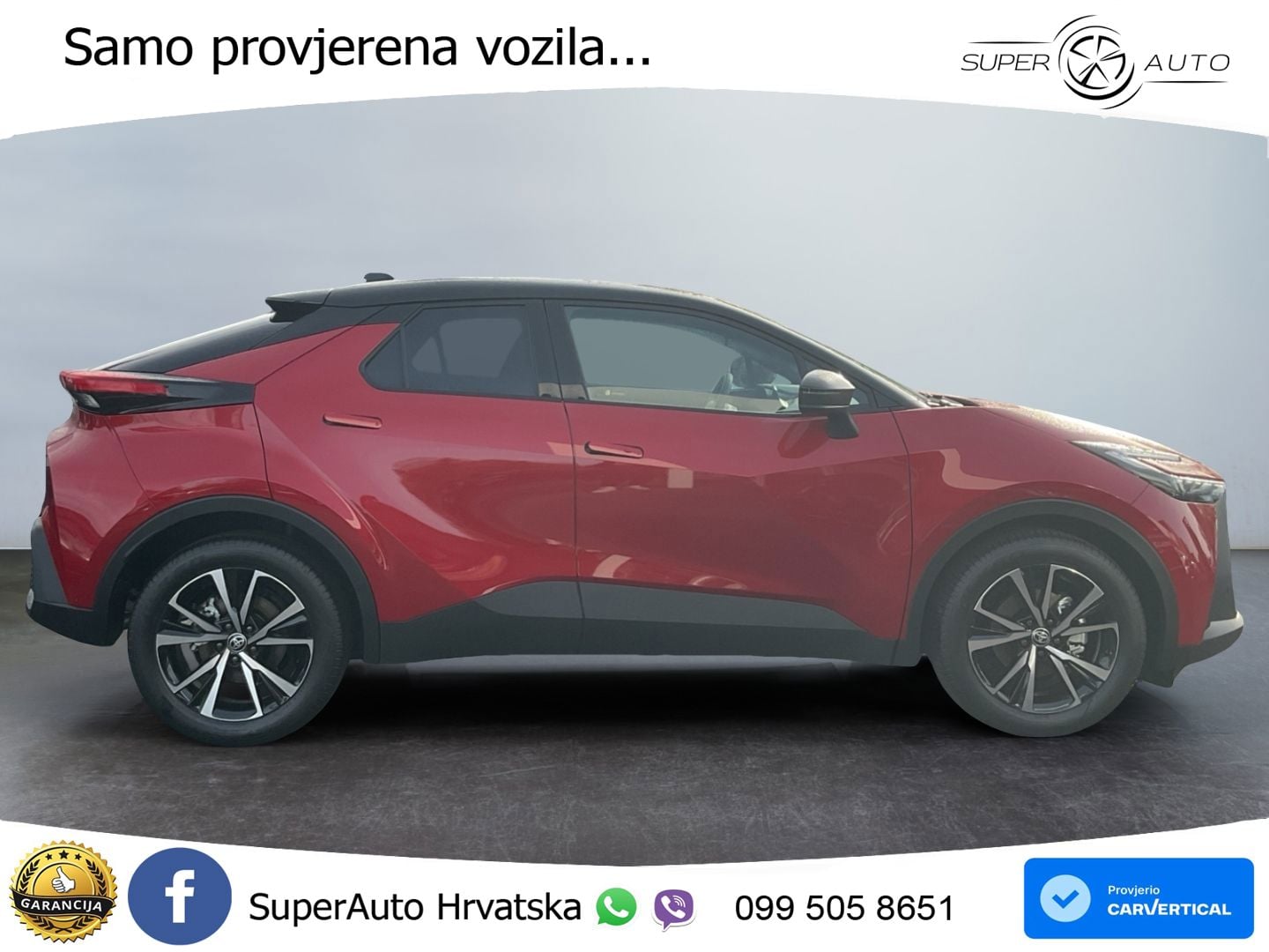 Toyota C-HR 1.8 (140 KS) Hybrid e-CVT Teamplayer LED+GR SJED+ACC