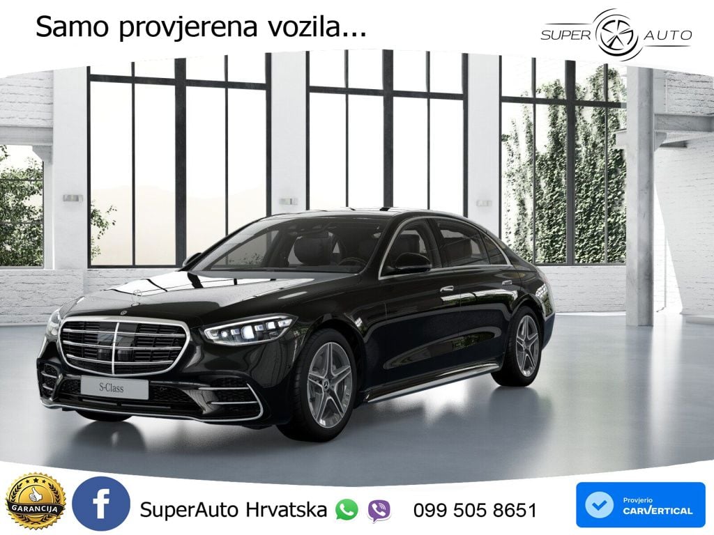 Mercedes S 350d (313 KS) EQ Boost 4MATIC 9G-TRONIC AMG ACC+HEAD+4xGR SJED+360+PANO