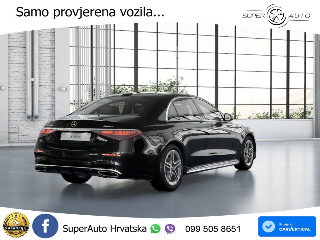 Mercedes S 350d (313 KS) EQ Boost 4MATIC 9G-TRONIC AMG ACC+HEAD+4xGR SJED+360+PANO