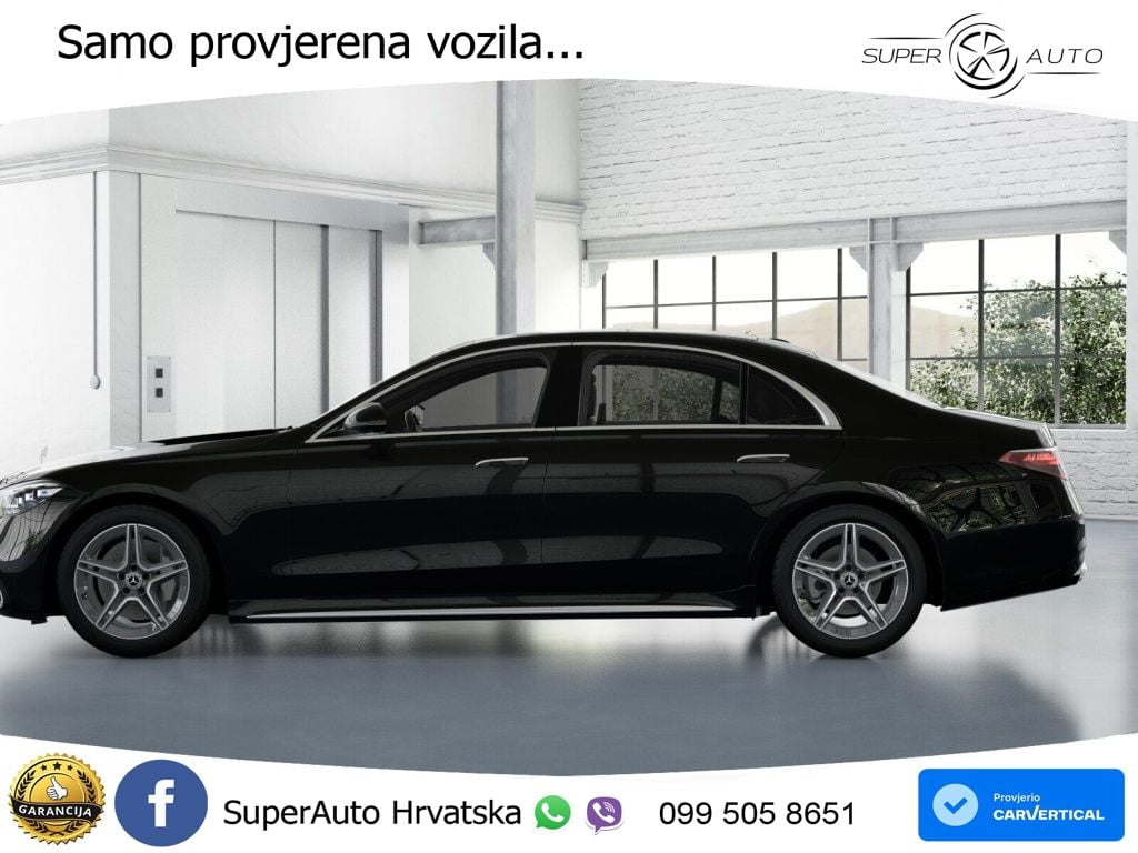 Mercedes S 350d (313 KS) EQ Boost 4MATIC 9G-TRONIC AMG ACC+HEAD+4xGR SJED+360+PANO