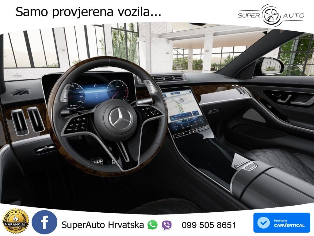 Mercedes S 350d (313 KS) EQ Boost 4MATIC 9G-TRONIC AMG ACC+HEAD+4xGR SJED+360+PANO