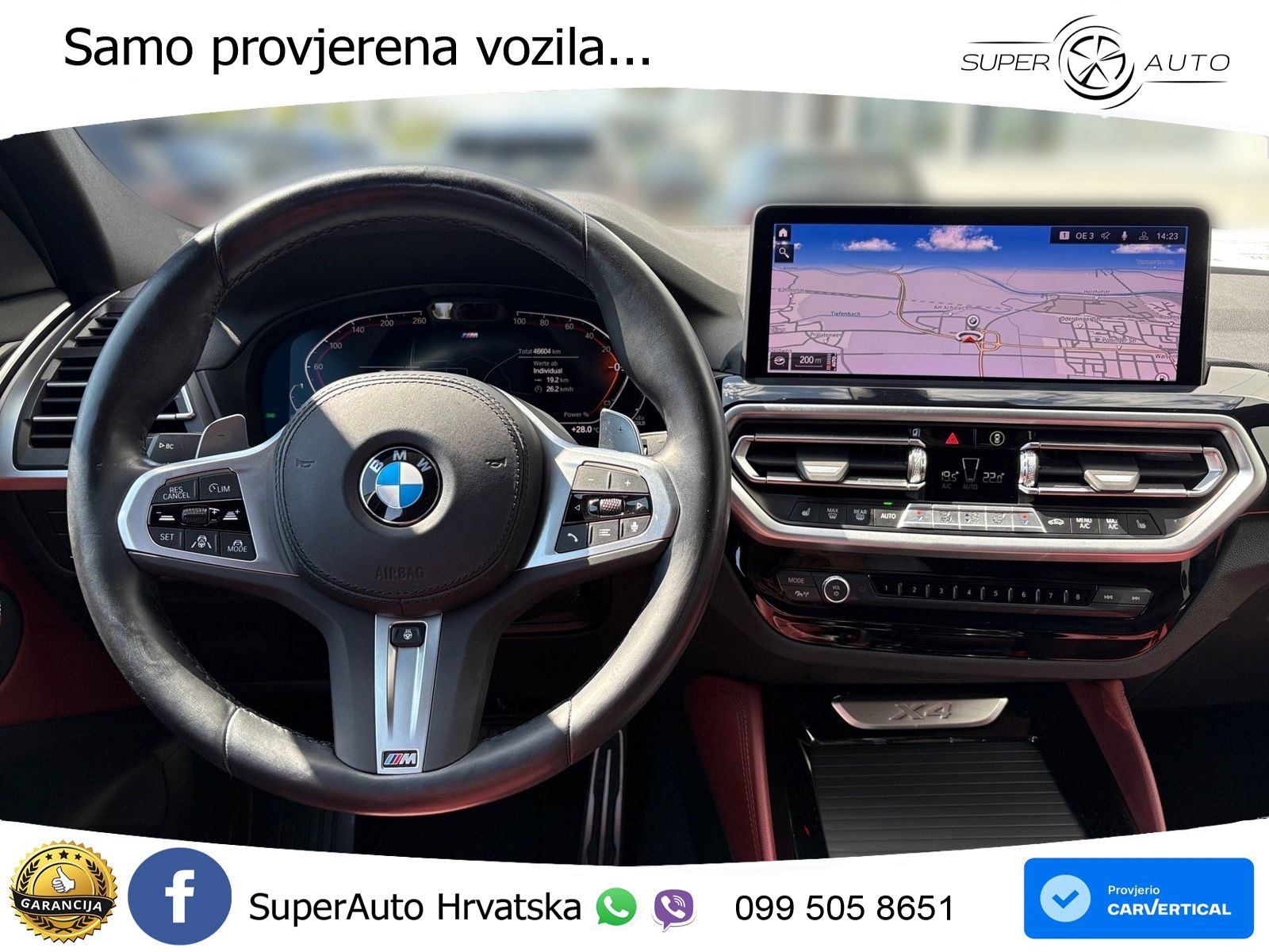 BMW X4 30d (286 KS) xDrive Steptronic M Sport LED+GR SJED+ACC