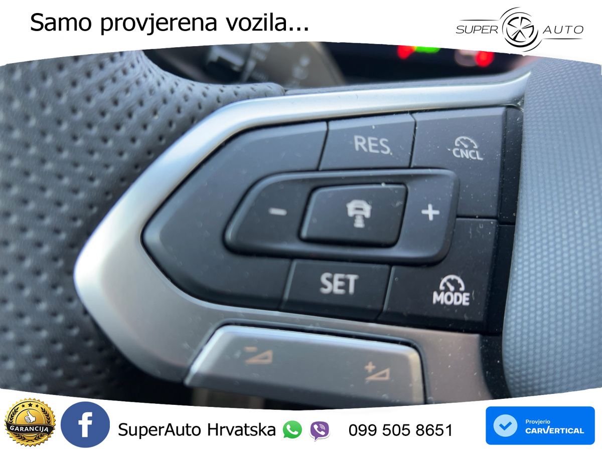 Volkswagen T-Roc 1.5 eTSI (150 KS)  DSG R-Line LED+GR SJED+ACC
