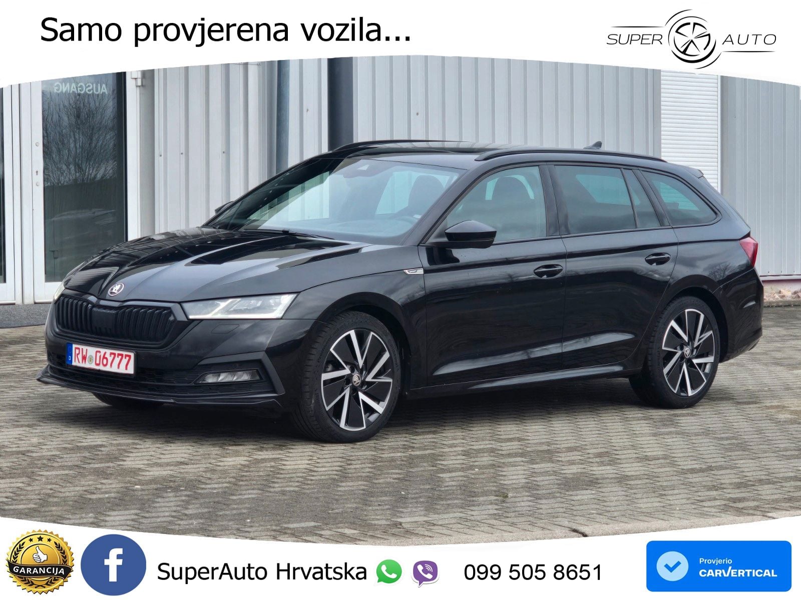 Škoda Octavia Combi 2.0 TDI (150 KS) DSG SportLine LED+GR SJED+ACC