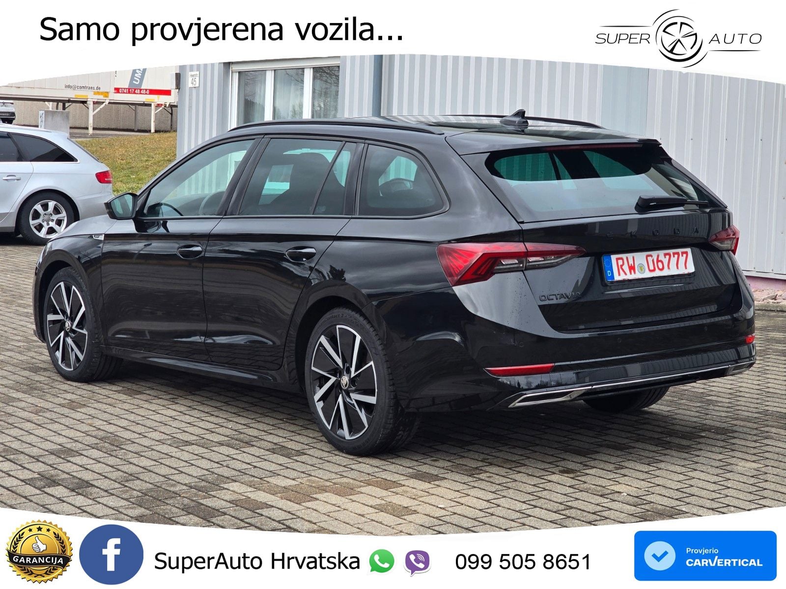 Škoda Octavia Combi 2.0 TDI (150 KS) DSG SportLine LED+GR SJED+ACC