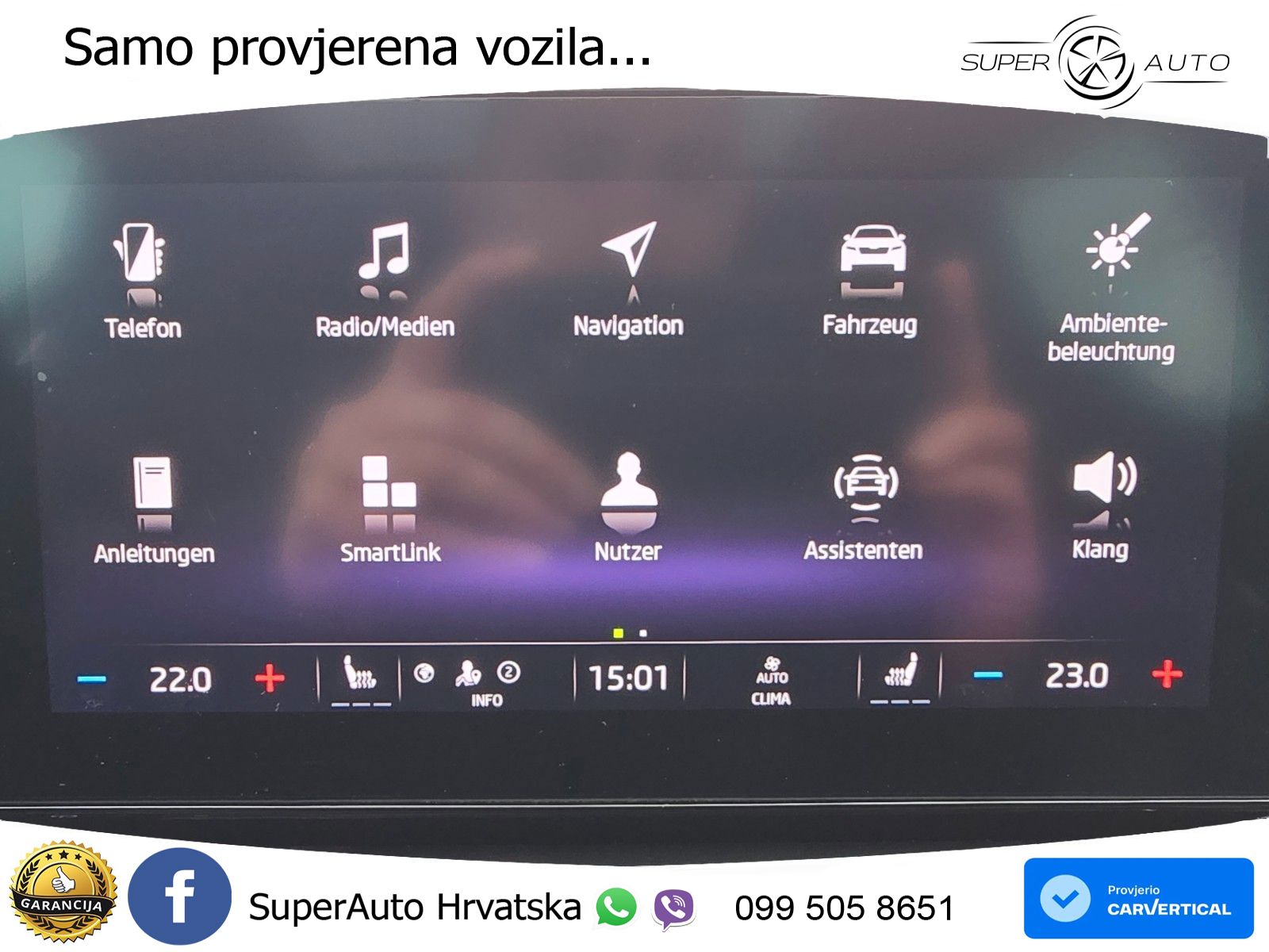 Škoda Octavia Combi 2.0 TDI (150 KS) DSG SportLine LED+GR SJED+ACC