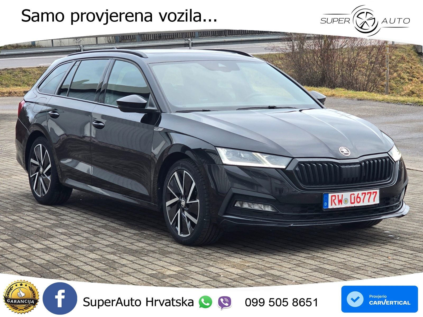 Škoda Octavia Combi 2.0 TDI (150 KS) DSG SportLine LED+GR SJED+ACC