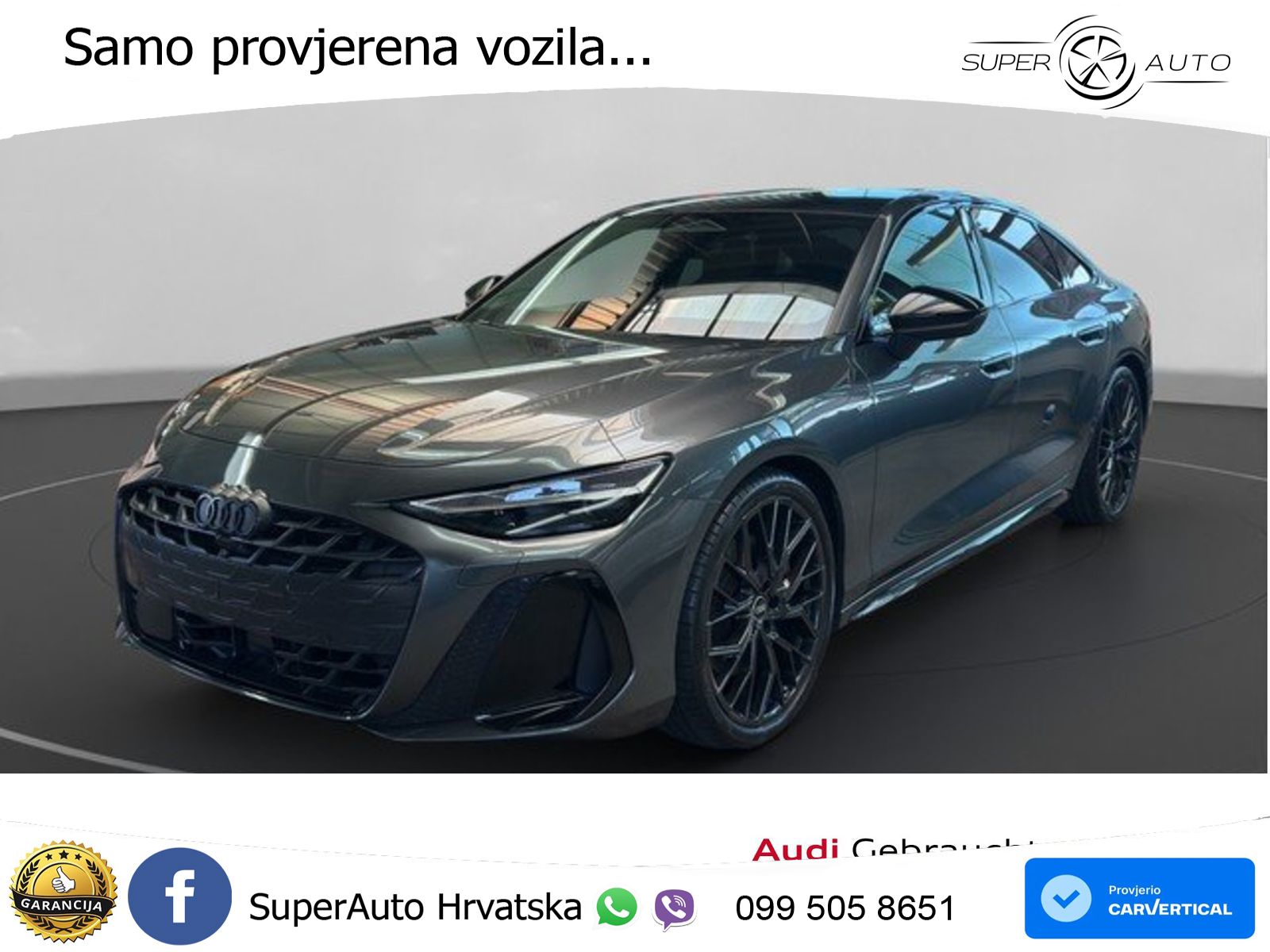 Audi A6 2.0 TDI (204 KS) quattro S tronic S line LED+GR SJED+ACC