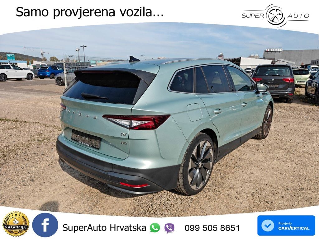 Škoda Enyaq iV 80 82 kWh (204 KS) Suite MATRIX+GR SJED+KAM