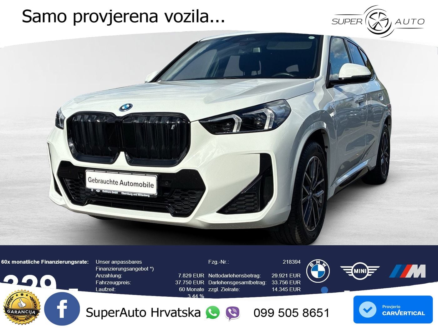 BMW iX1 68 kWh (313 KS) xDrive30