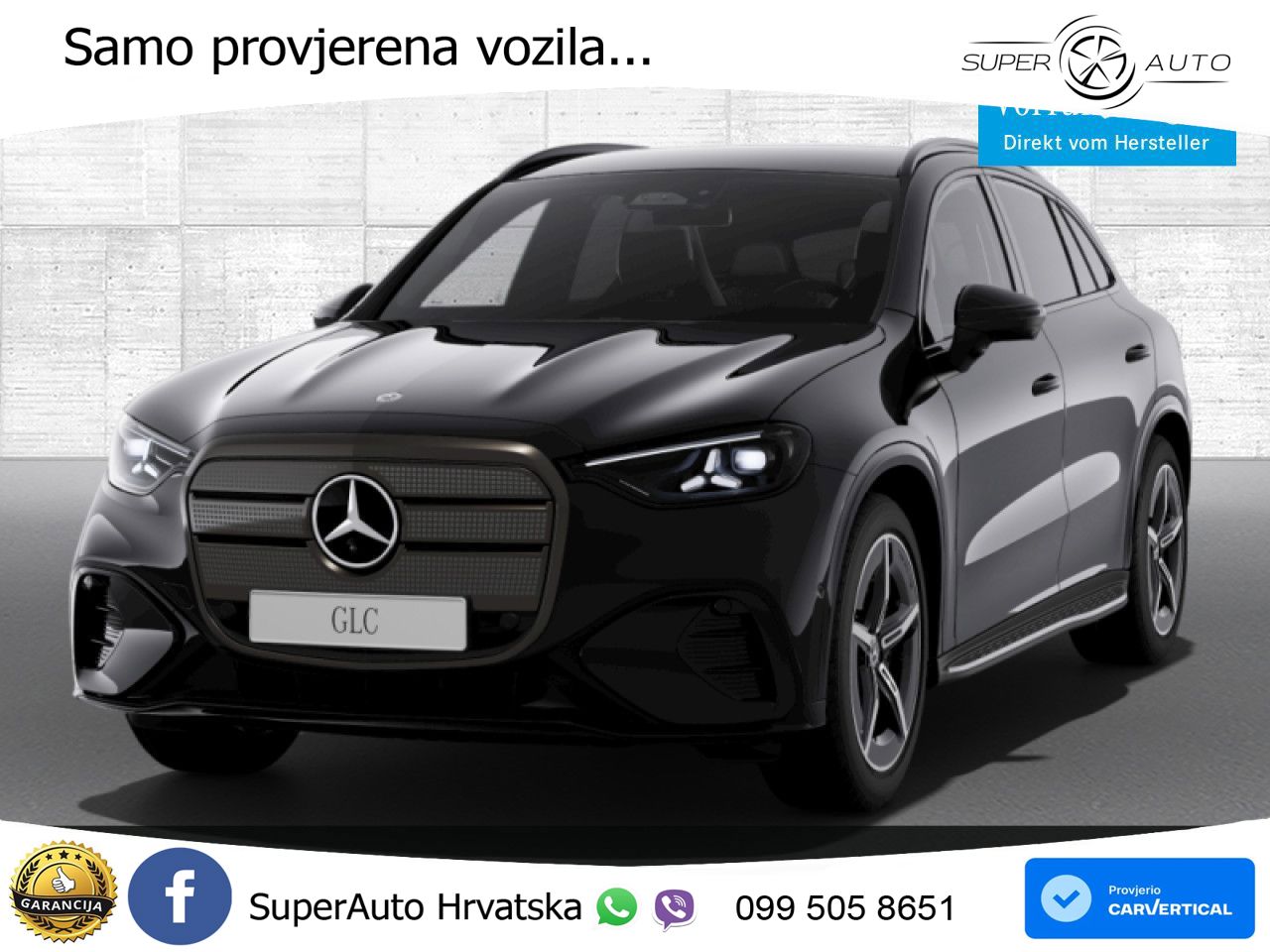 Mercedes GLC 250 85 kWh (354 KS) EQ Technology AMG LED+GR SJED+ACC