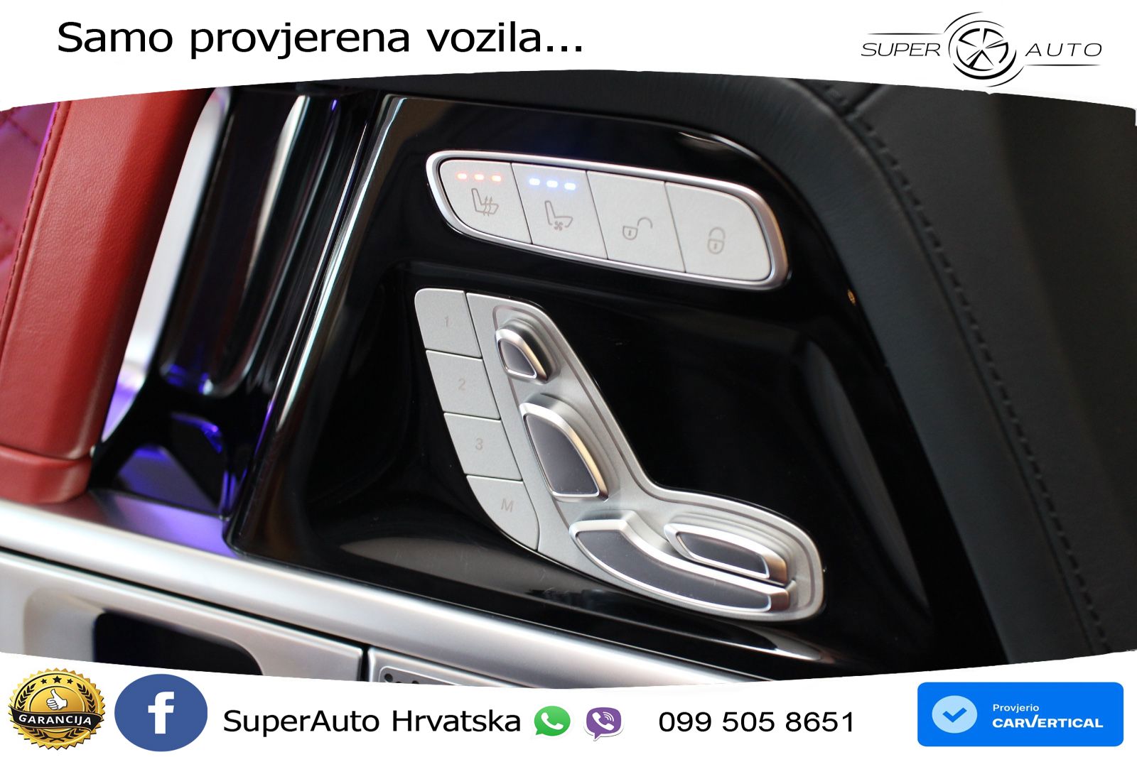 Mercedes AMG G 63 Long V8 (585 KS) 4MATIC 9G-TRONIC AMG SPEEDSHIFT TCT LED+GR SJED+ACC