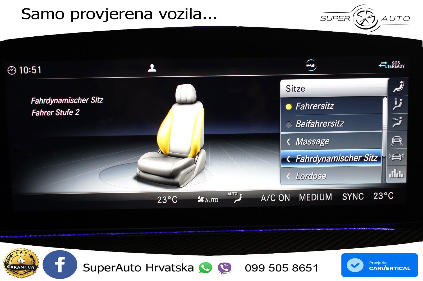 Mercedes AMG G 63 Long V8 (585 KS) 4MATIC 9G-TRONIC AMG SPEEDSHIFT TCT LED+GR SJED+ACC
