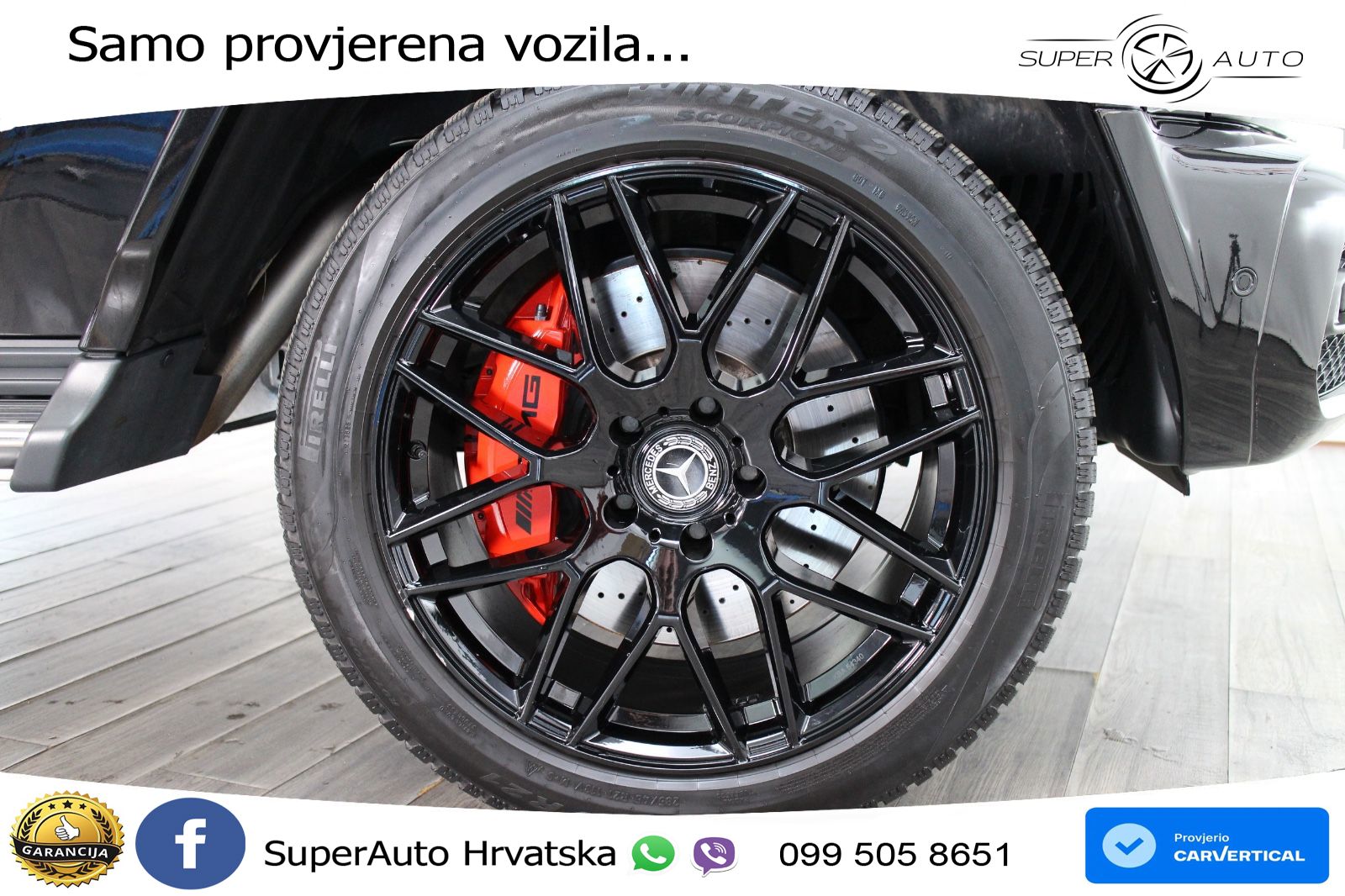 Mercedes AMG G 63 Long V8 (585 KS) 4MATIC 9G-TRONIC AMG SPEEDSHIFT TCT LED+GR SJED+ACC