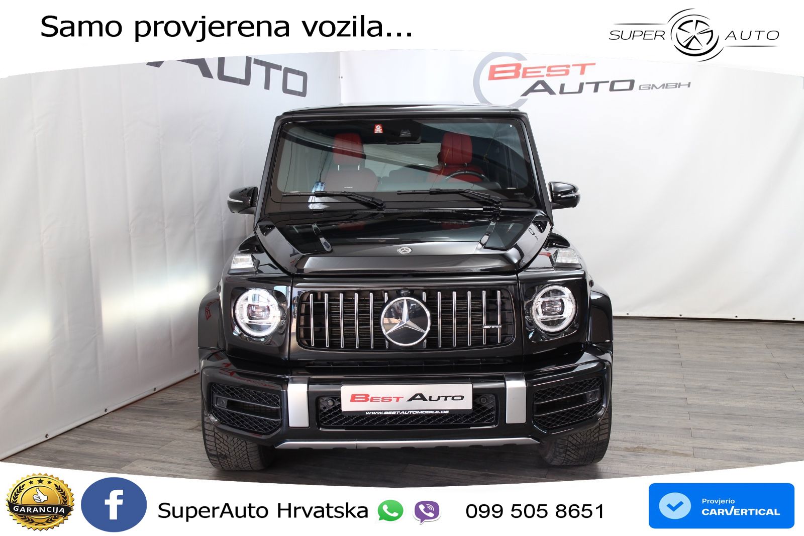 Mercedes AMG G 63 Long V8 (585 KS) 4MATIC 9G-TRONIC AMG SPEEDSHIFT TCT LED+GR SJED+ACC