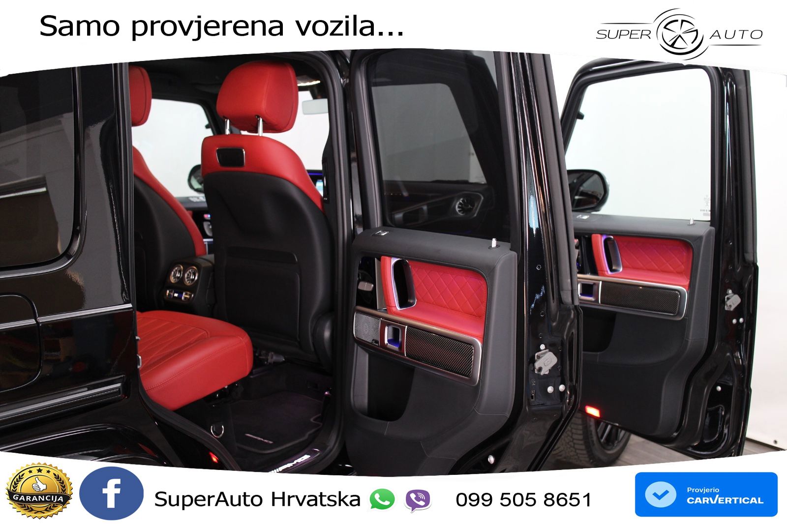 Mercedes AMG G 63 Long V8 (585 KS) 4MATIC 9G-TRONIC AMG SPEEDSHIFT TCT LED+GR SJED+ACC