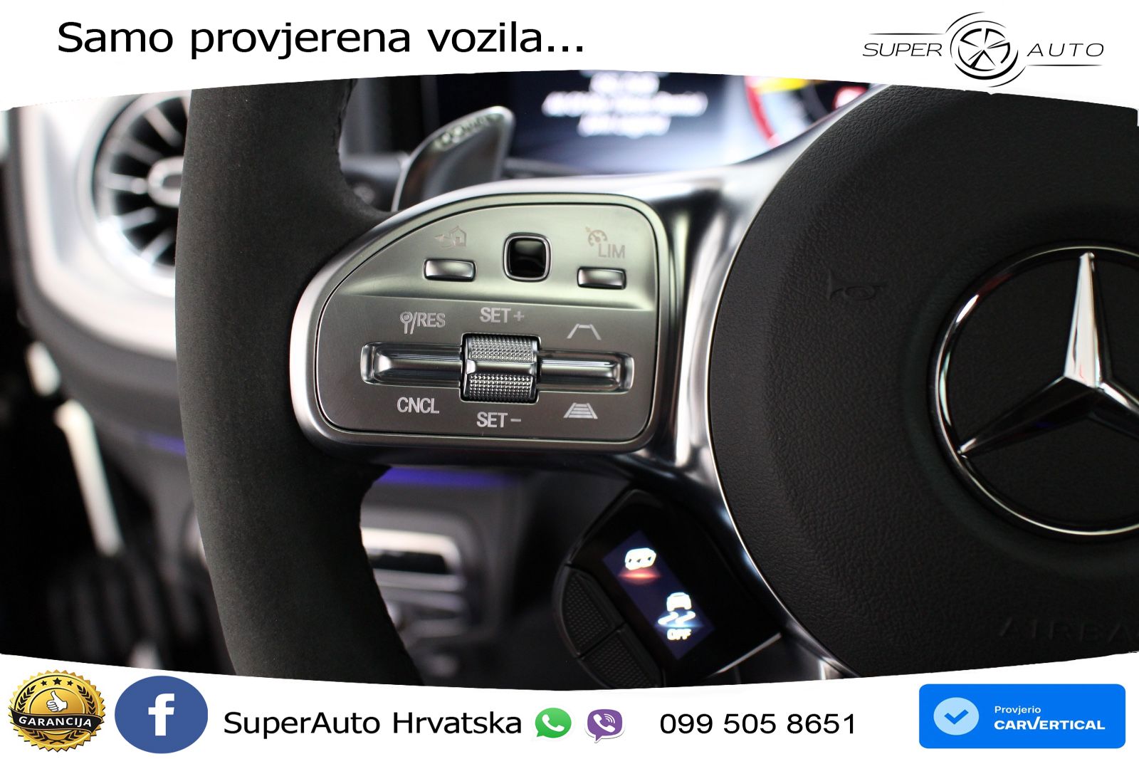 Mercedes AMG G 63 Long V8 (585 KS) 4MATIC 9G-TRONIC AMG SPEEDSHIFT TCT LED+GR SJED+ACC