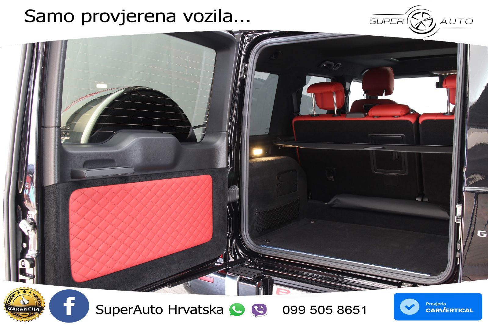 Mercedes AMG G 63 Long V8 (585 KS) 4MATIC 9G-TRONIC AMG SPEEDSHIFT TCT LED+GR SJED+ACC