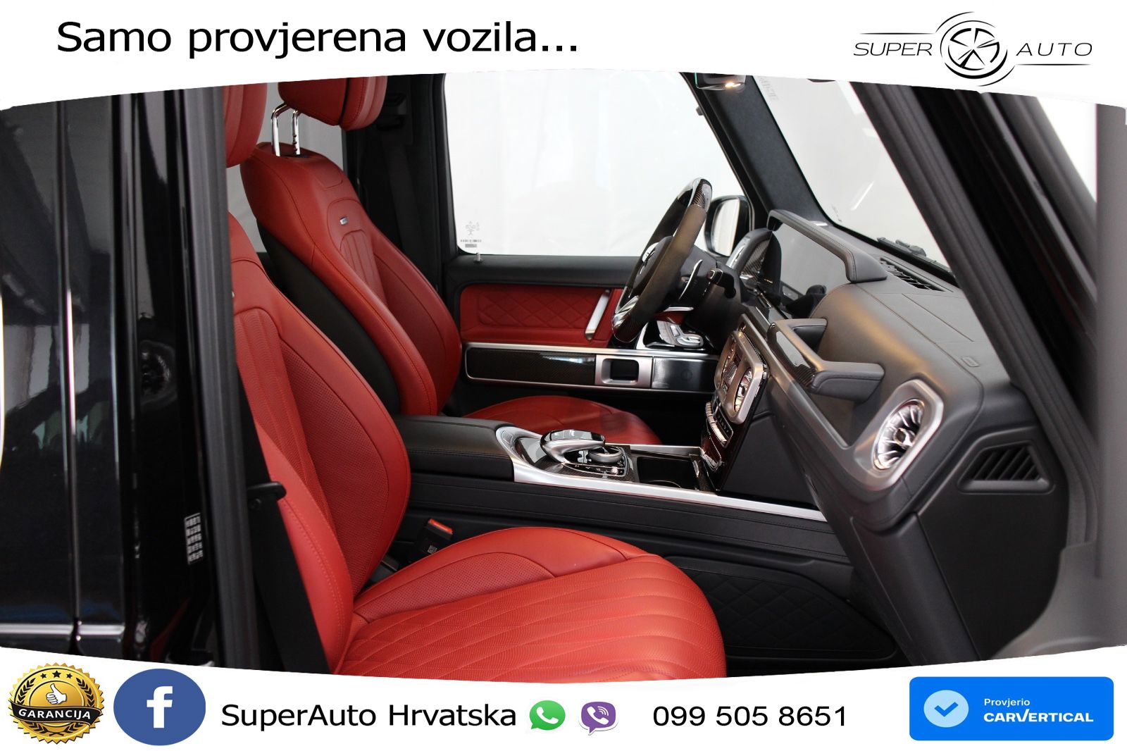 Mercedes AMG G 63 Long V8 (585 KS) 4MATIC 9G-TRONIC AMG SPEEDSHIFT TCT LED+GR SJED+ACC